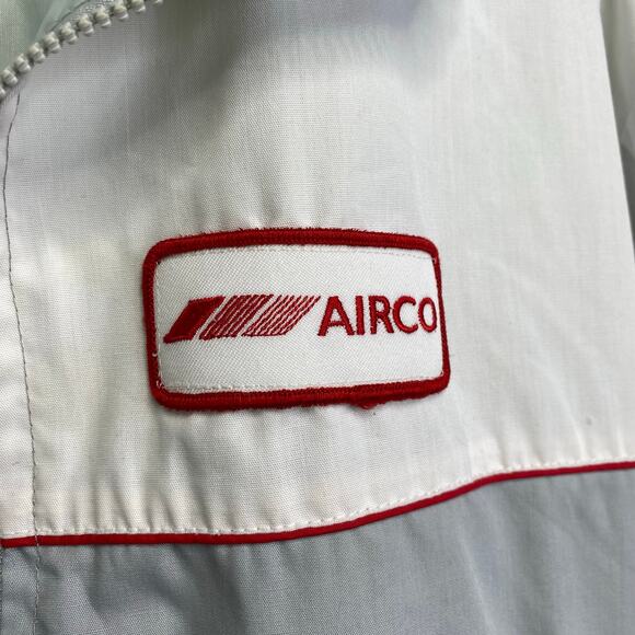 Vintage Great Lakes AIRCO Utility Work Wear Jacket Mens L Gray Mechanic USA Made - Picture 3 of 11